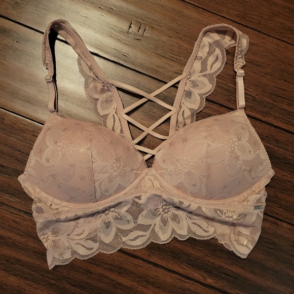 PINK Victoria's Secret Other - VS Pink Bra oatmeal/lace